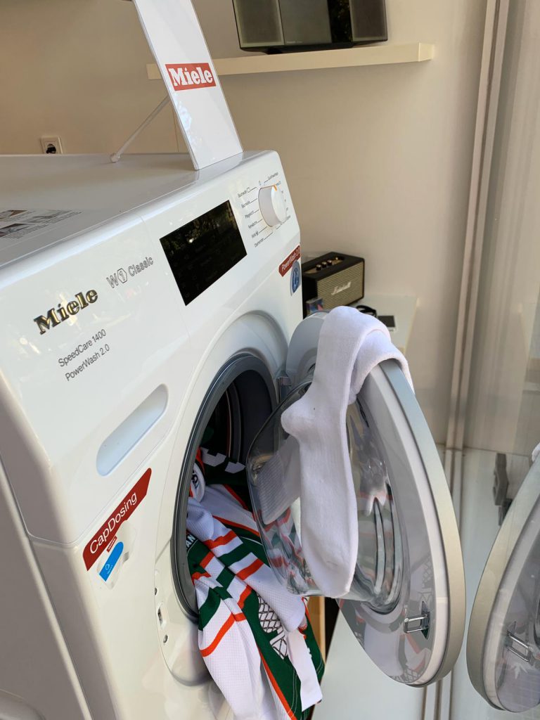 Waschmaschinen im Laden